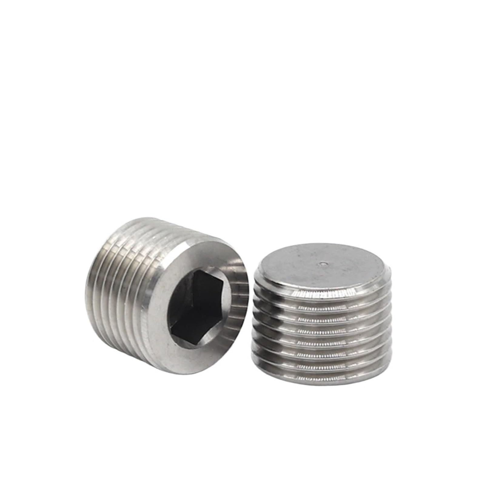 Raccord de tuyau BSPT 1/4" en acier inoxydable 304 à tête carrée SAAWEE