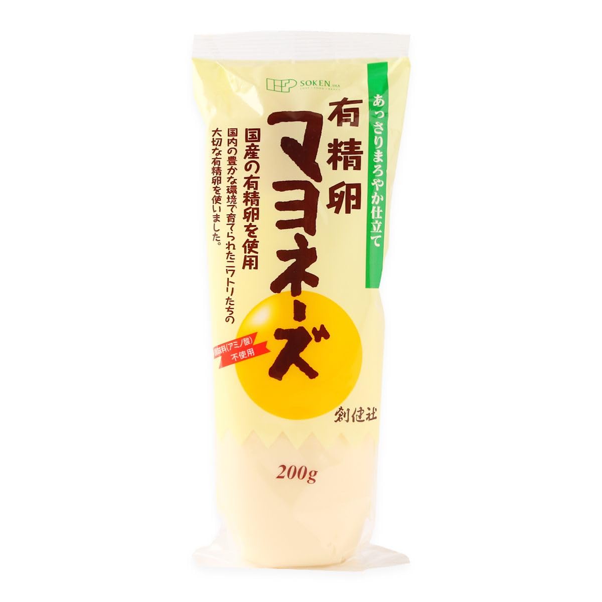 創健社 有精卵マヨネーズ 200g