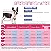 PUZAUKAL Hundepullover Fleece Weste Hundemäntel Winter Warmer Hundeweste für Kleine Hunde Weicher Fleece Hundejacke mit Geschirr Pullover für Mittel Großen Hund Katze-Rosa(XS)