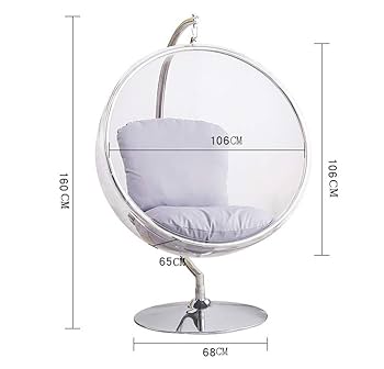 Amazon.co.jp: 透明バブルチェア、アクリルハンギングバスケット