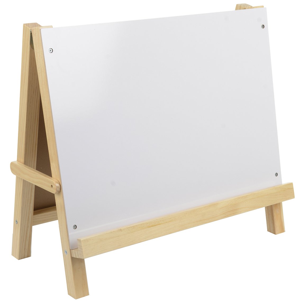 Displays2go Children's Tabletop Dry Erase Easel with Whiteboard, 24 by