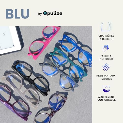 Améliore le sommeil avec les lunettes OPULIZE anti-lumière bleue