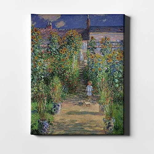 Toile Jardin de Monet Spiffing Prints pour illuminer la décoration intérieure de votre salon