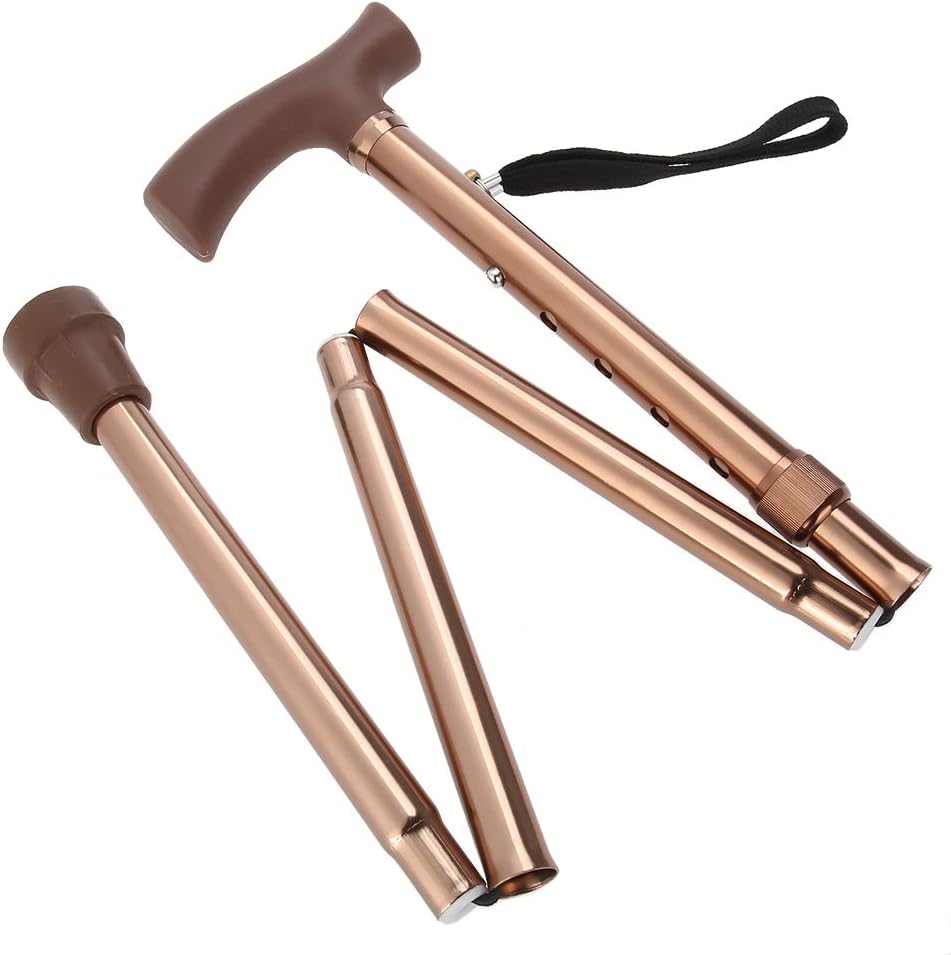 FEIP Blind Walking Stick, Safety Walking Stick, Adjustable Length for Elderly Mountaining Hiking Blind