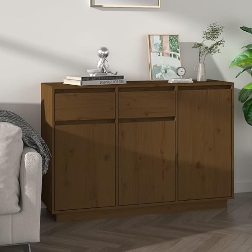 BIGBARLEY Armario de almacenamiento para aparador, mesa de centro de consola, gabinete de buffet de acento de madera, mesa de consola para pasillo, disponible en Yaxa Colombia