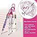 Wxjiahetai Kids Umbrella for Girls & Boys Toddler Childrens Clear Bubble Umbrella for Kids Small Durable Kids Umbrellas for Rain Outdoor(Clear Red Unicorn)