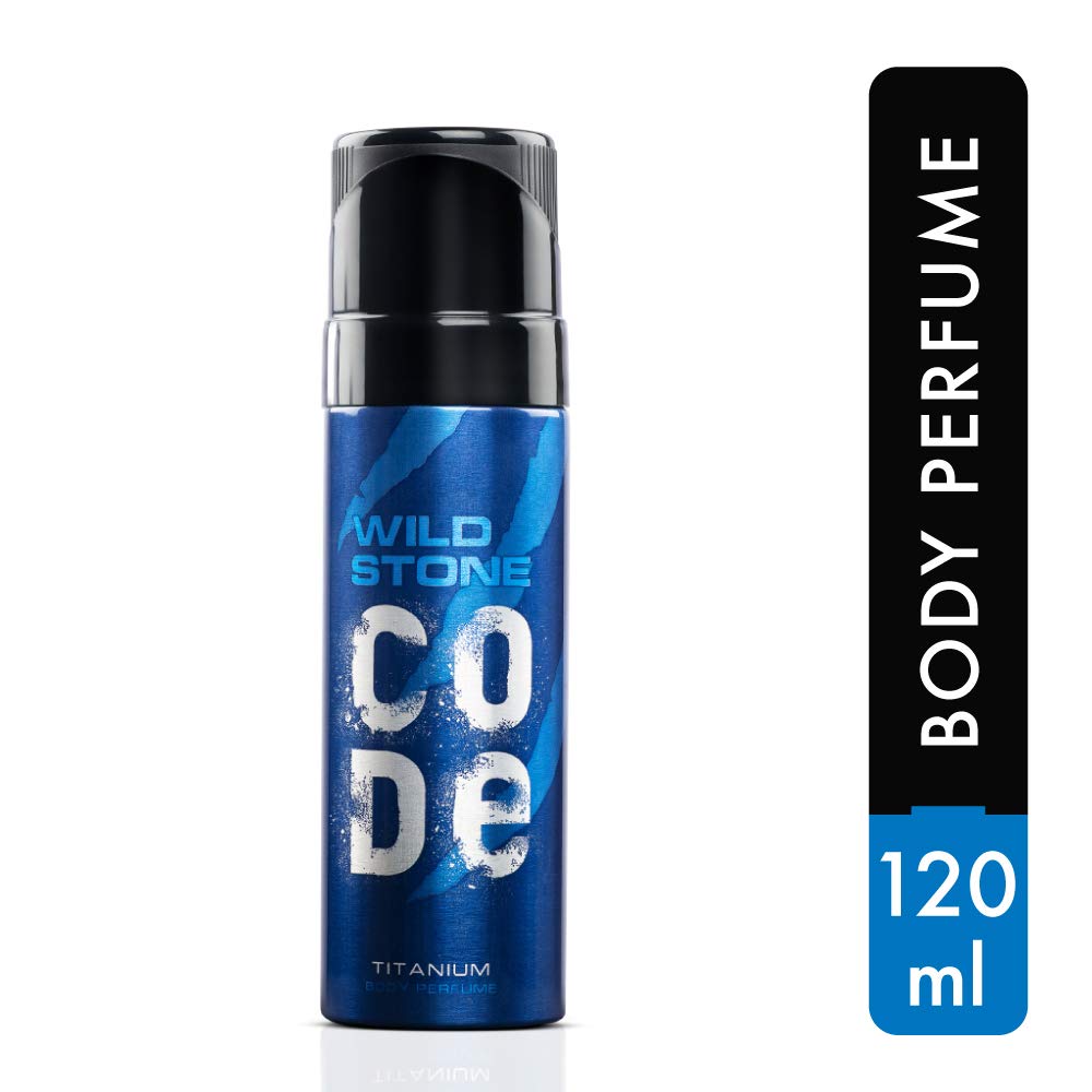 Wild Stone-CODE- Titanium Perfume Body Spray for Boys and Men 120ml - Buy Original Only at E-Retail Deals