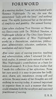 Hardcover Florence Nightingale: Her wit and wisdom Book