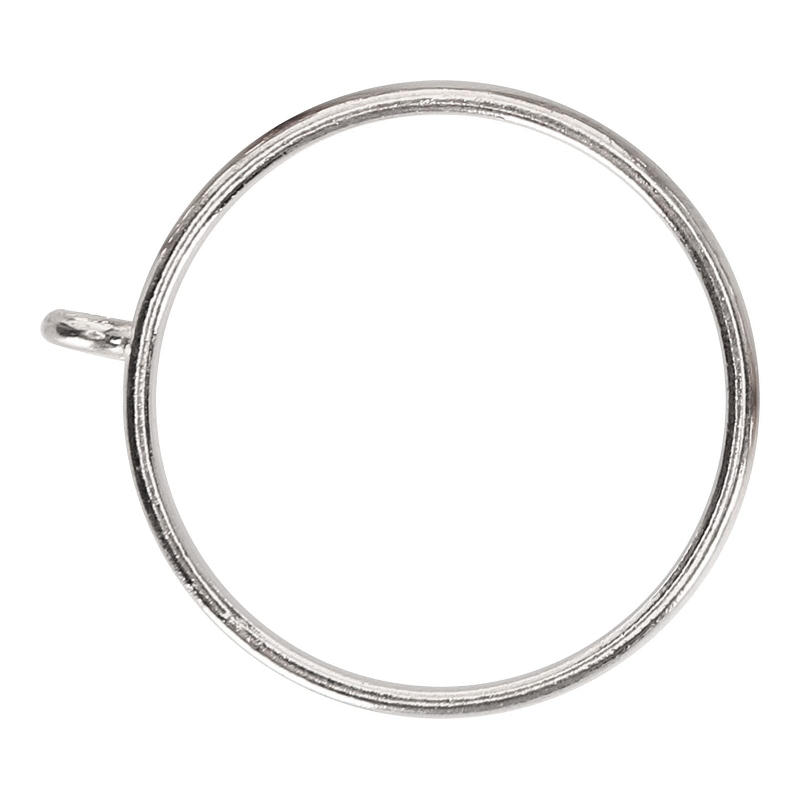 Pendentifs à Cadre Creux, Lunette Ronde Ouverte, Résultats De Bijoux