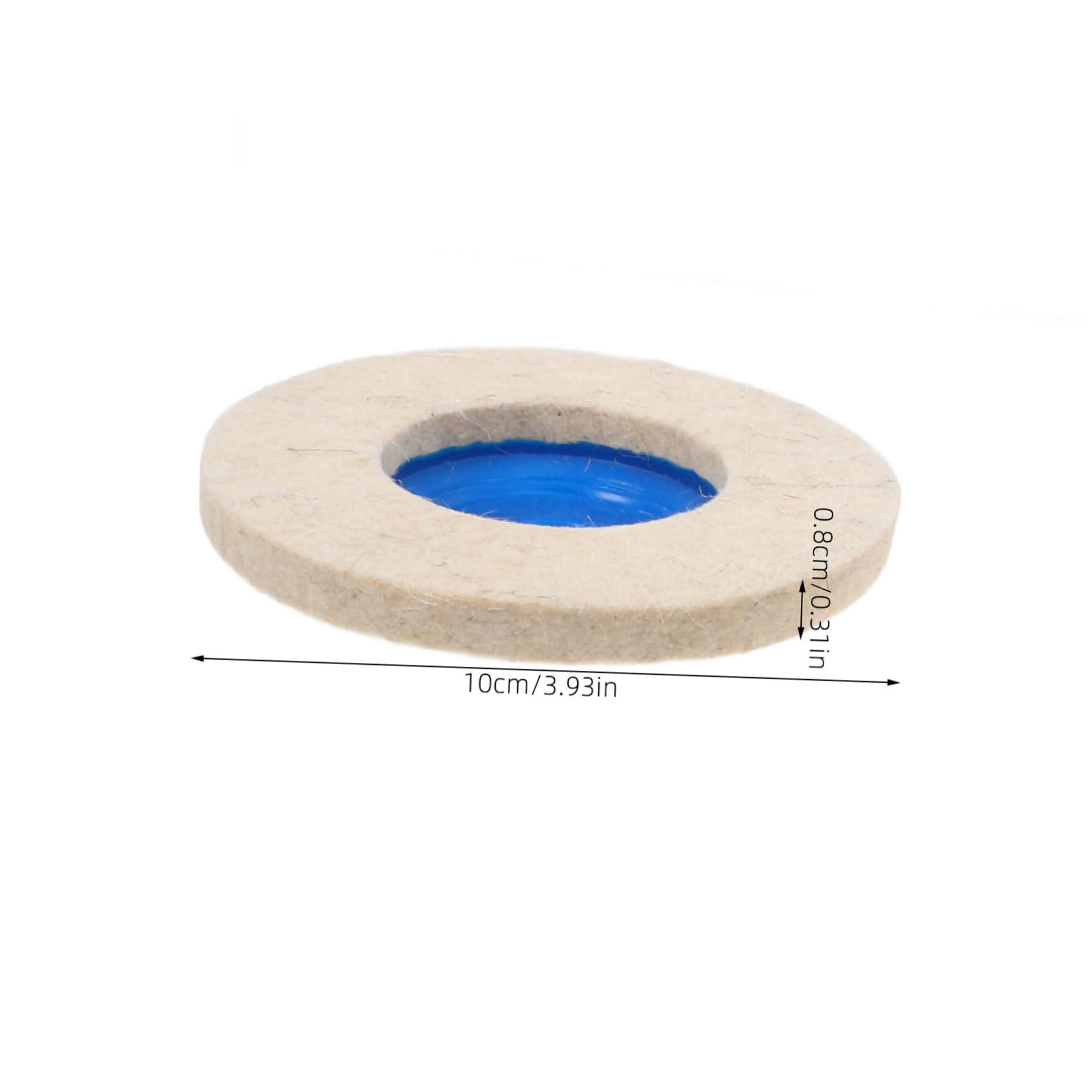 Alipis Wool Polishing Wheel 2pcs Wool Polishing Wheel Discs for Drywall Sander Woodworking Metal Buffing