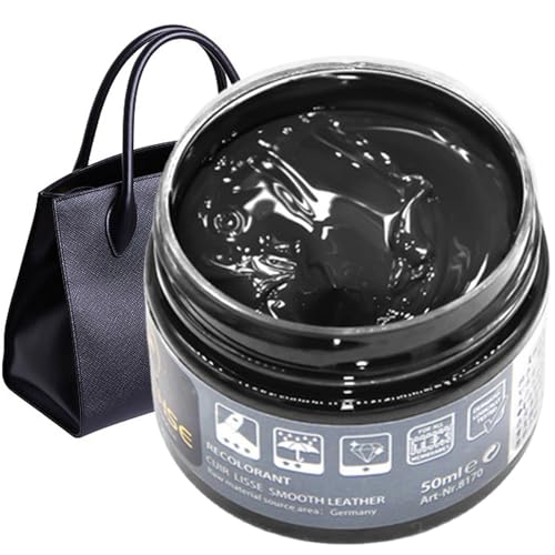 Crema De Reparación De - Bálsamo para Restaurador De Color - Tinte De De 50 Ml para Asientos para El Automóvil, Sofá, Zapatos, Bolsas, Chaquetas, Billeteras, Gel De Renovación De Muebles,