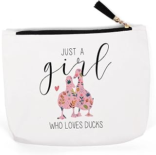 Duck Gifts for Duck Lovers, Duck Stuff Merch Decor, Duck Gifts for Women Women, Christmas Birthday for Duck Lover Owners, Farmer, Crazy Duck Makeup Bag ?Women Who Loves Ducks