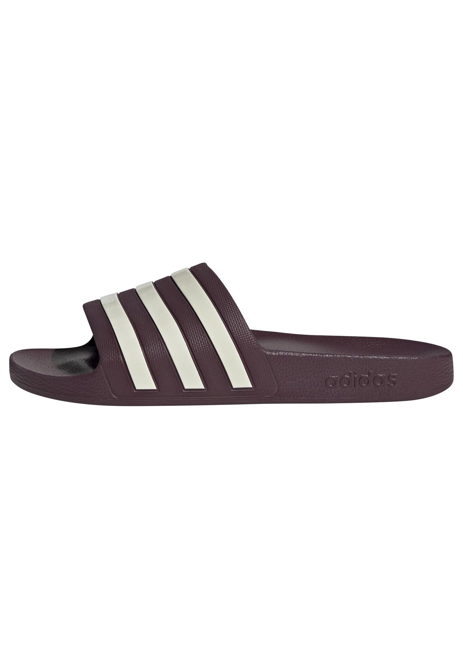adidas Damen Adilette Aqua Slides Sandal, maroon/off white/off white, 44.5 EU