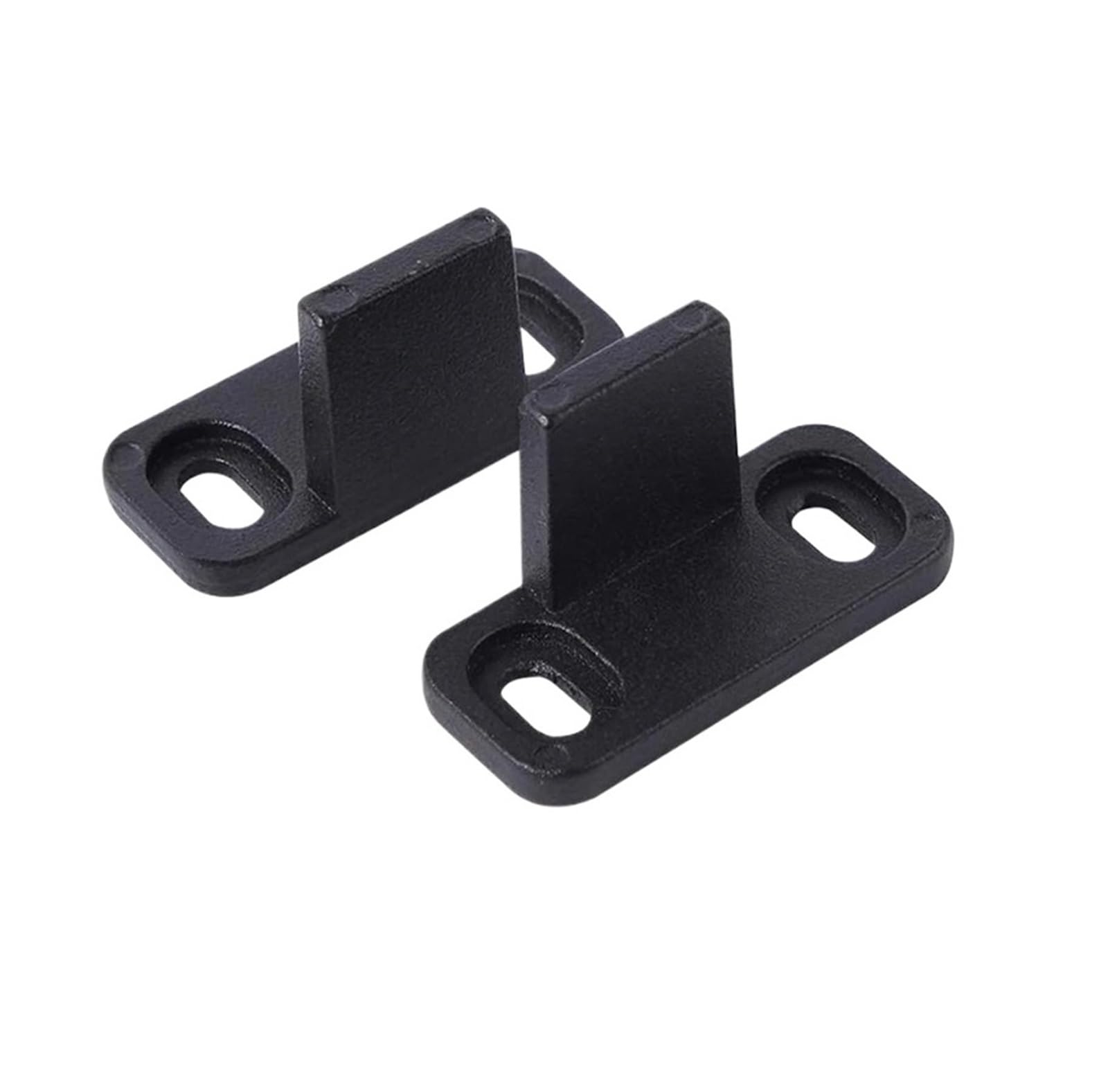HQYCL Barn Door Floor Guides Floor Mount Adjustable Set of 2 Sliding Barn Door Hardware Bottom Adjustable Double Clip Guides