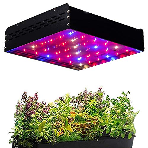 300W High Power Series Plant LED Grow Light Grow Light Full Spectrum Led Plant Grow Lights Bulbs for Indoor Greenhouse Hydroponic Plants Veg And Flowering with Heatproof Casing