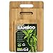 Pack - Tabla De Cortar Cocina- Juego de 3 Piezas en Madera de Bambú Para Picar - Tabla cortar de cocina de madera - Tabla de cortar antibacteriana de madera