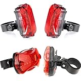 【Alimentato a batteria】-Il fanale posteriore della bicicletta può essere alimentato da 2 batterie AAA, è impermeabile e antiurto, particolarmente adatto per biciclette da cross e amici che viaggiano spesso di notte. (Si noti che questo modello non contiene batterie, le batterie devono essere acquistate separatamente)