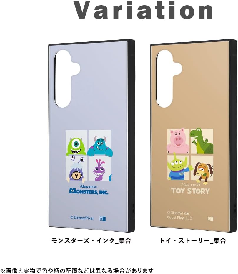 Ingrem Galaxy A55 5G Case Character Toy Story Galaxy A55 docomo SC-53E au SCG27 Galaxy A55 Woody Buzz Shockproof Cute Smartphone Case Cover Hybrid Case KAKU Toy Story _ Collection IQ-DGA55K3TB/TY7 image 2
