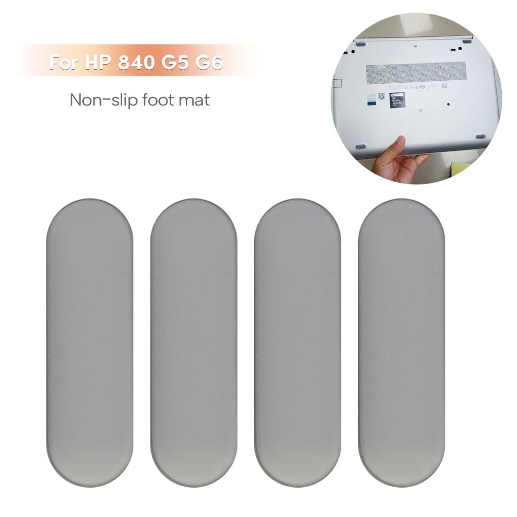 Confezione da 4 piedini di ricambio in gomma per 840 G6 745 830 735 piedini inferiori per laptop con biadesivo