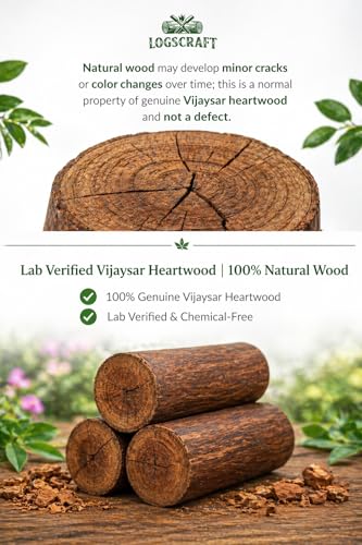 Image of Vijaysar Wooden Glass 100 ML for Diabetes and Blood Sugar Control | Lab Tested Natural Ayurvedic Vijayasar Wood Glass | Herbal Wooden Cup for Blood Sugar Support