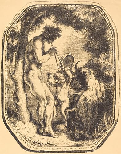 Toile Louis Anquetin Le Talion pour raviver un mur blanc terne avec un portrait d'art saisissant