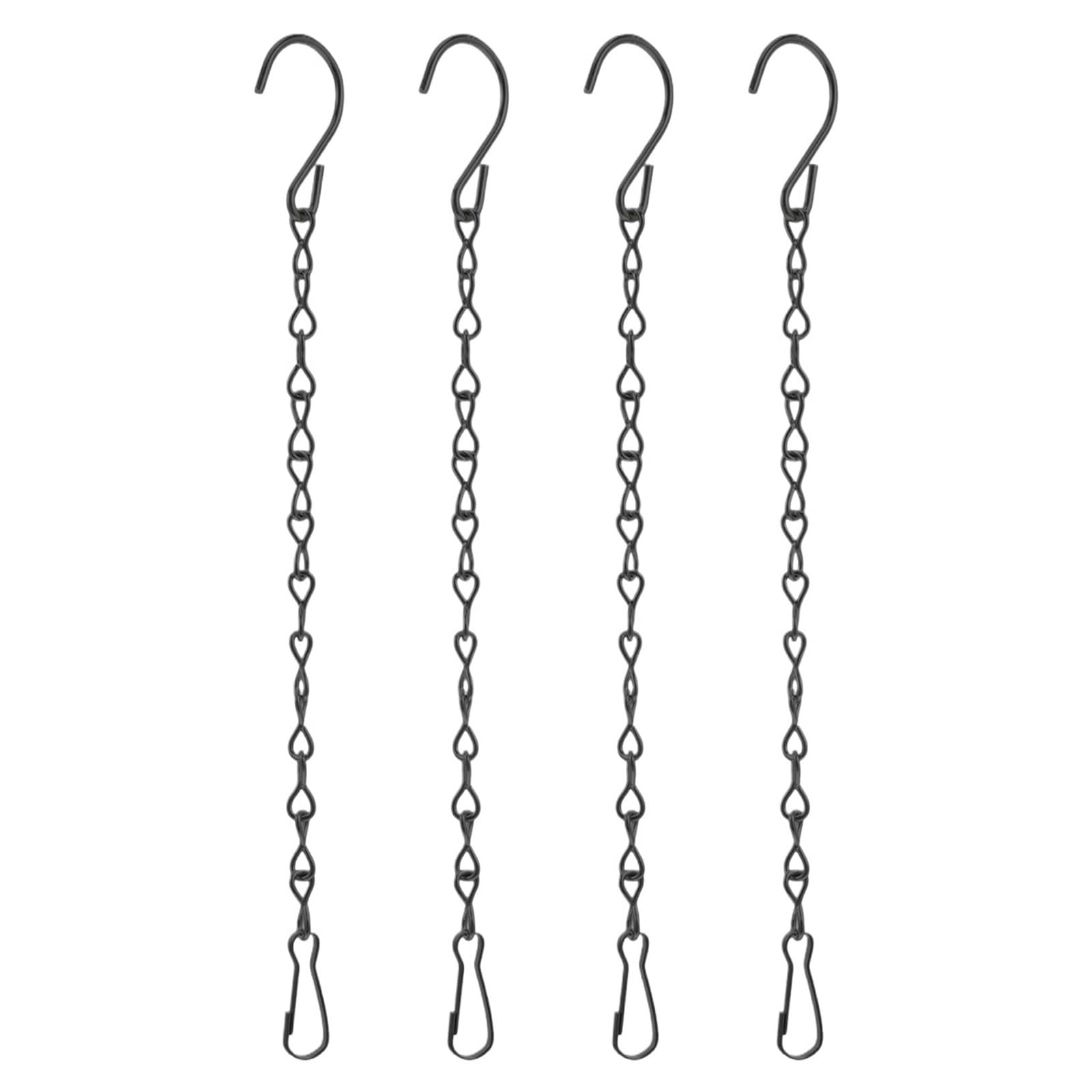 WUYXTO 4 Pcs The Chain Hanging For Bird Feeders Birdcage Chains Baskets Flowerpot Iron Bulk Plants For plant