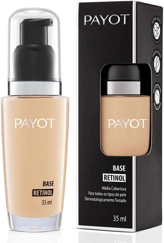 Base Retinol PY 35ml Cor 30 — Melhor para Cobertura Natural