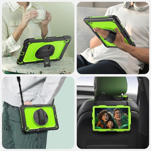Image of SEYMAC Case for Samsung Galaxy Tab A11+ /A9+ Plus 11 inch, Green