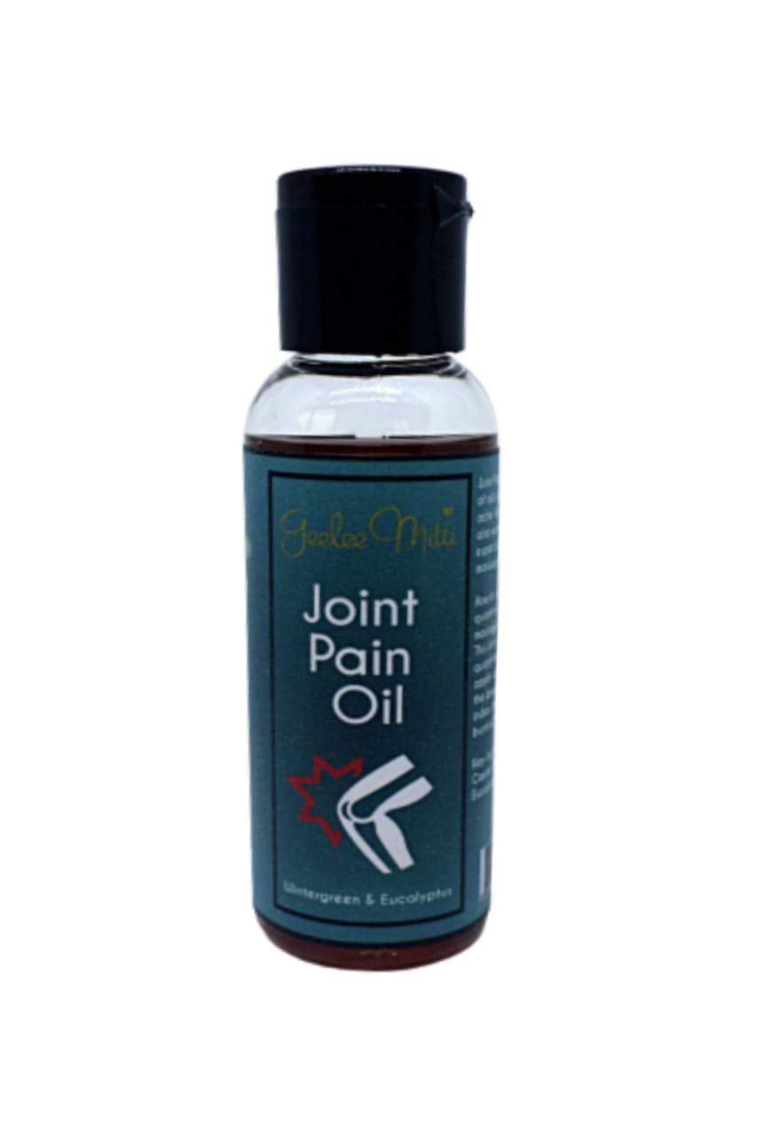 Geeleemitti Joint Pain Relief Oil for Pain in Body, Back, Knees & Legs