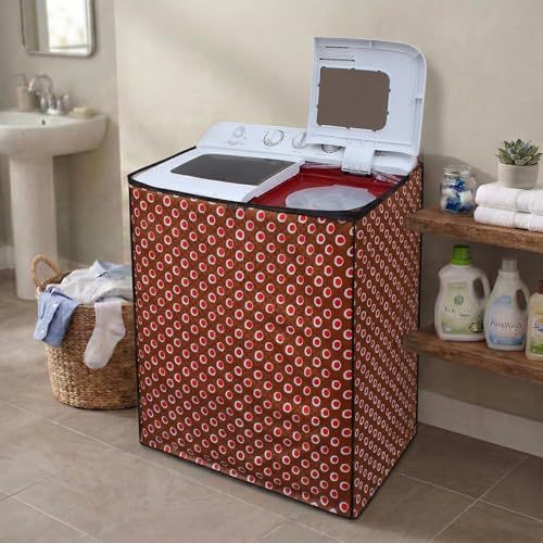 Image of DREAM CARE Waterproof & Dustproof Washing Machine Cover Top Load & Semi Automatic Suitable for 7 kg, 7.2 kg, 7.5 kg (83 x 95 x 51 cms)