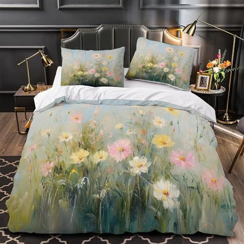 Housse de Couette Hypoallergique et Légère avec Fermeture Éclair Invisible - 2