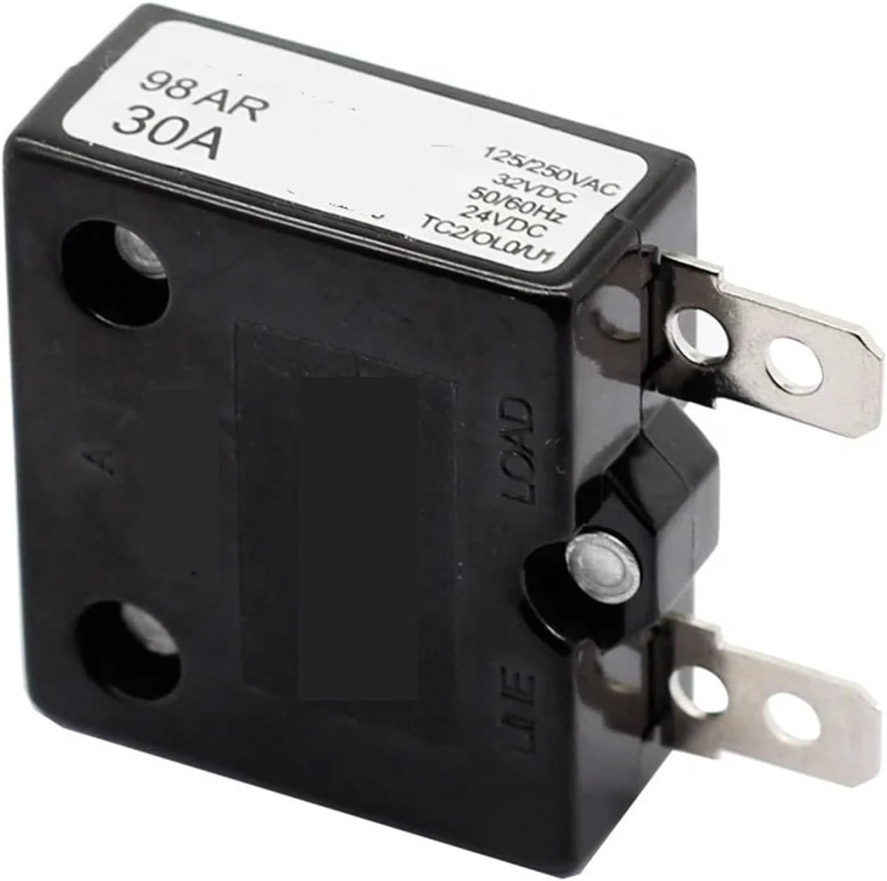 Thermal Circuit Breakers, 98AR Series 3A-50A Overload Protection Breaker Motor Multicolor(9a)