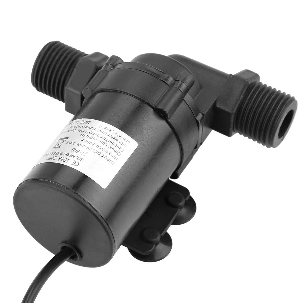 Pompa dell'acqua DC brushless Submersible Mini DC brushless pompa dell'acqua per scaldabagno solare 24 V 40 100 pompa DC Brushless Mini Boost