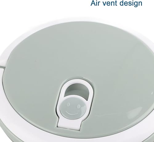 Miniatura 6 de EVGATSAUTO Lonchera portátil de acero inoxidable azul con aislamiento térmico para fideos de arroz (1 capa de 10.63 x 5.31 x 8.86 pulgadas)