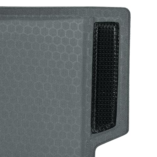 Mammut Unisex Black Nylon Wallet with Zippered Coin Pocket, Water-Repellent