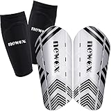 newox Soccer Shin Guards Kids Youth - Protection Toddler Shin Guards Soccer Youth - Soccer Sleevers Shin Pads - Soccer Shin Guards for Kids 3-16 Years Old Girls Boys