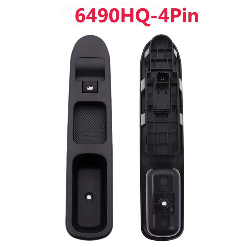 2 Pezzi Interruttore elettrico del finestrino del lato conducente e del lato passeggero 6554QC 6490HQ Per Peugeot 207 2007-2015 Per Citroen C3 2009-2014