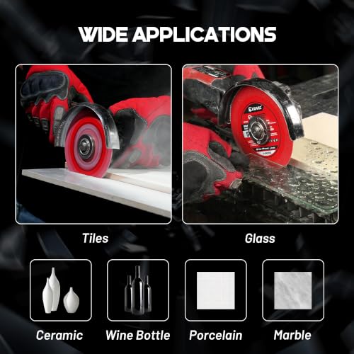 4-1/2 Inch Diamond Blade for Tile Ceramic Glass - image 7