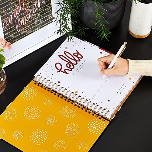 The Happy Planner Daily 18 Month Diary Planner  July 2022  December 2023  Daily, Weekly & Monthly Twin Loop Bound Pages  Vertical Layout  Oh Happy Day Theme  Big Planner 11.5 x 10.2