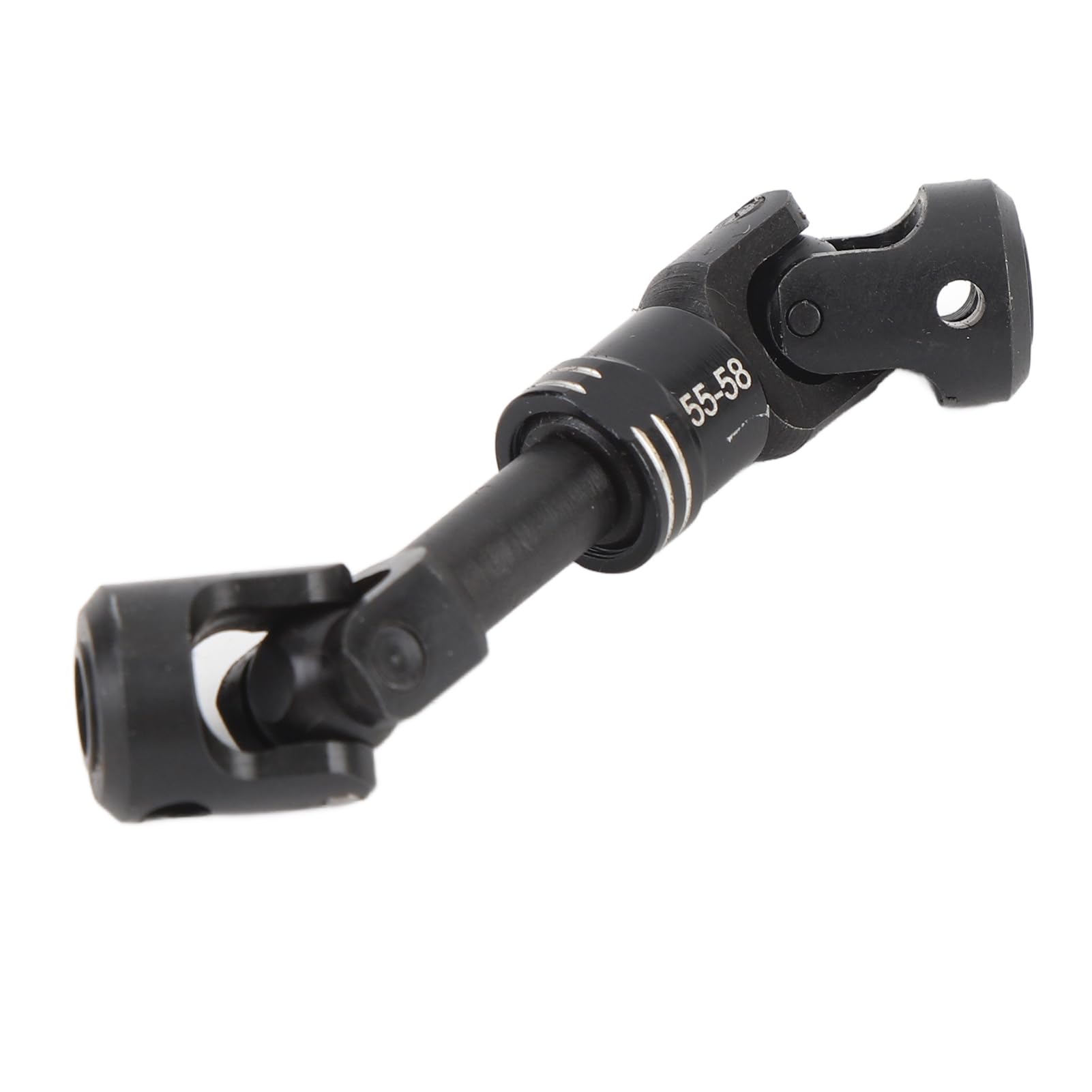 RC Drive Shaft, Metal RC Car Crawler Drive Shaft with Screws for SCX10 1/10 RC Cars (55-58MM)