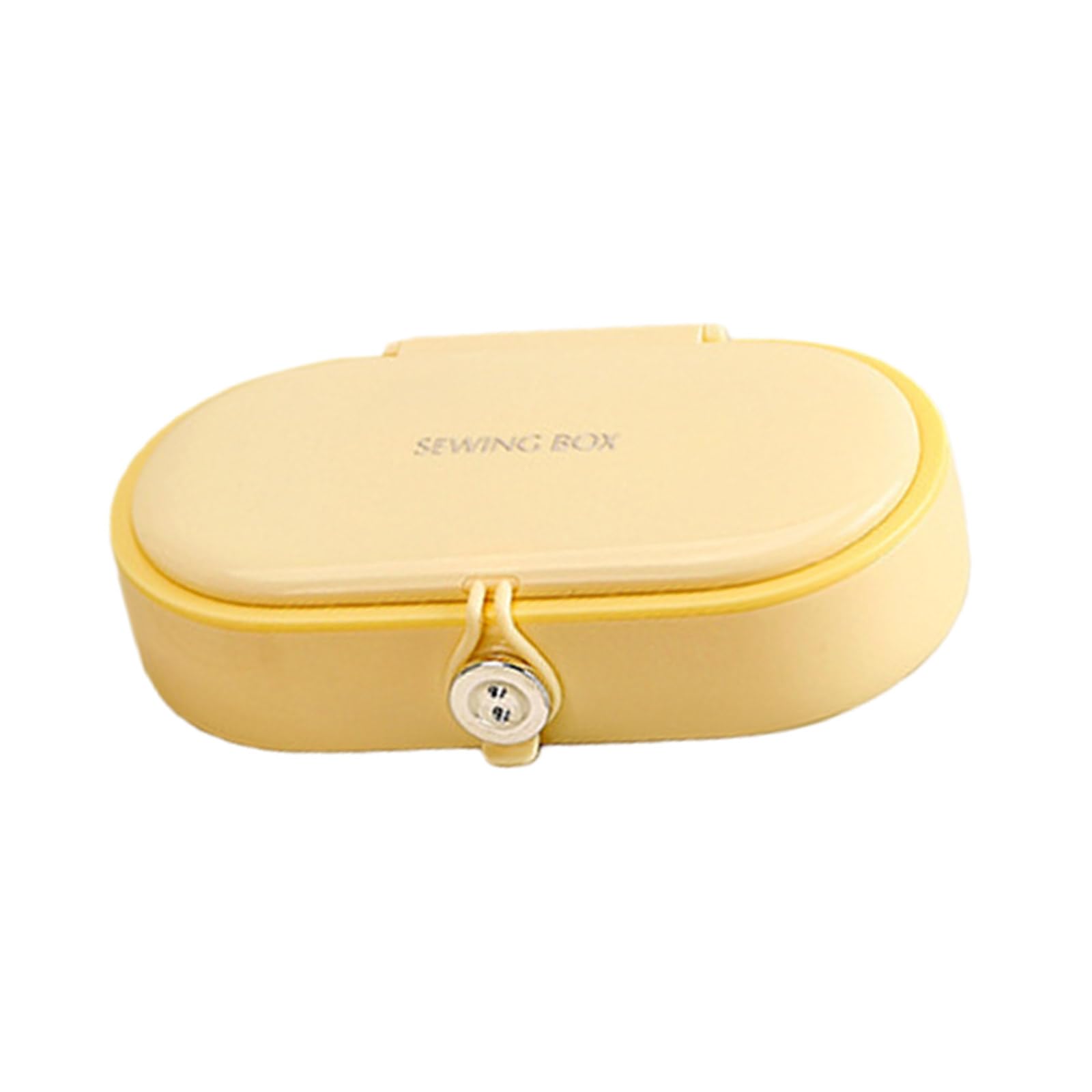 Nucelit Sewing Set Sewing Supplies Accessories with Thread, Needle, Scissors Sewings Portable Sewings Thread Box for Home Travel Needle and Box