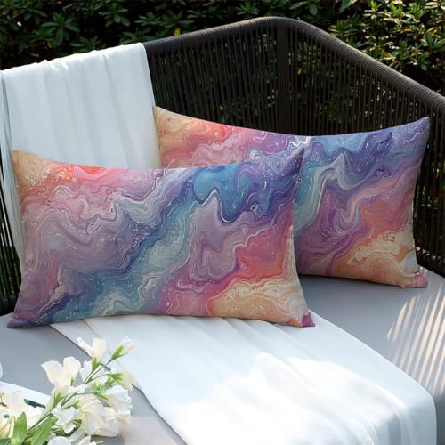 Housses de coussin de jardin étanches pour canapé d'extérieur multicolore - 2