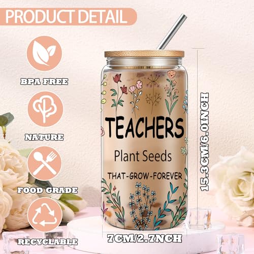 Save 42% on DHQH Teacher Appreciation Gift Set with Glass Cup