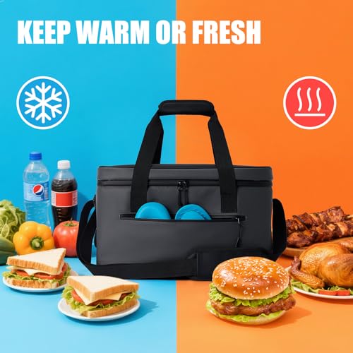 Bolsa aislante para reposar carne, gris miniatura 7