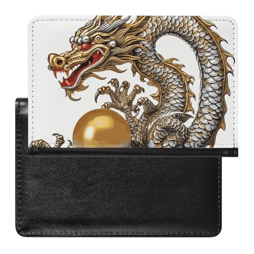 Porte-passeport dragon pour voyager sereinement sous la pluie en vacances
