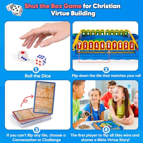Juego de mesa Garybank Bible Conversation para niños miniatura 2