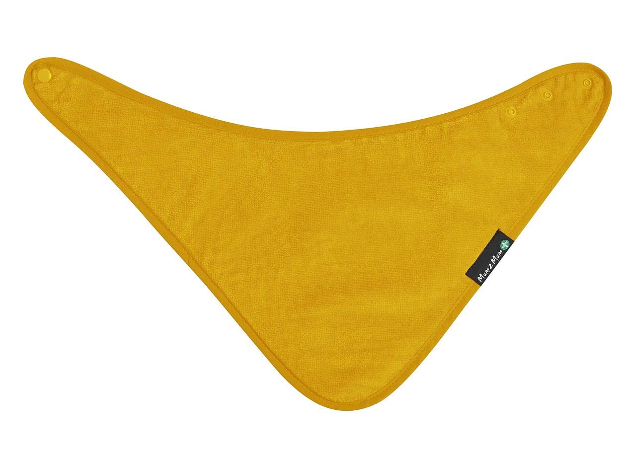 Mum 2 Mum Plus Mustard Mum2mum Plus Special Needs Adult Bandana Bib In