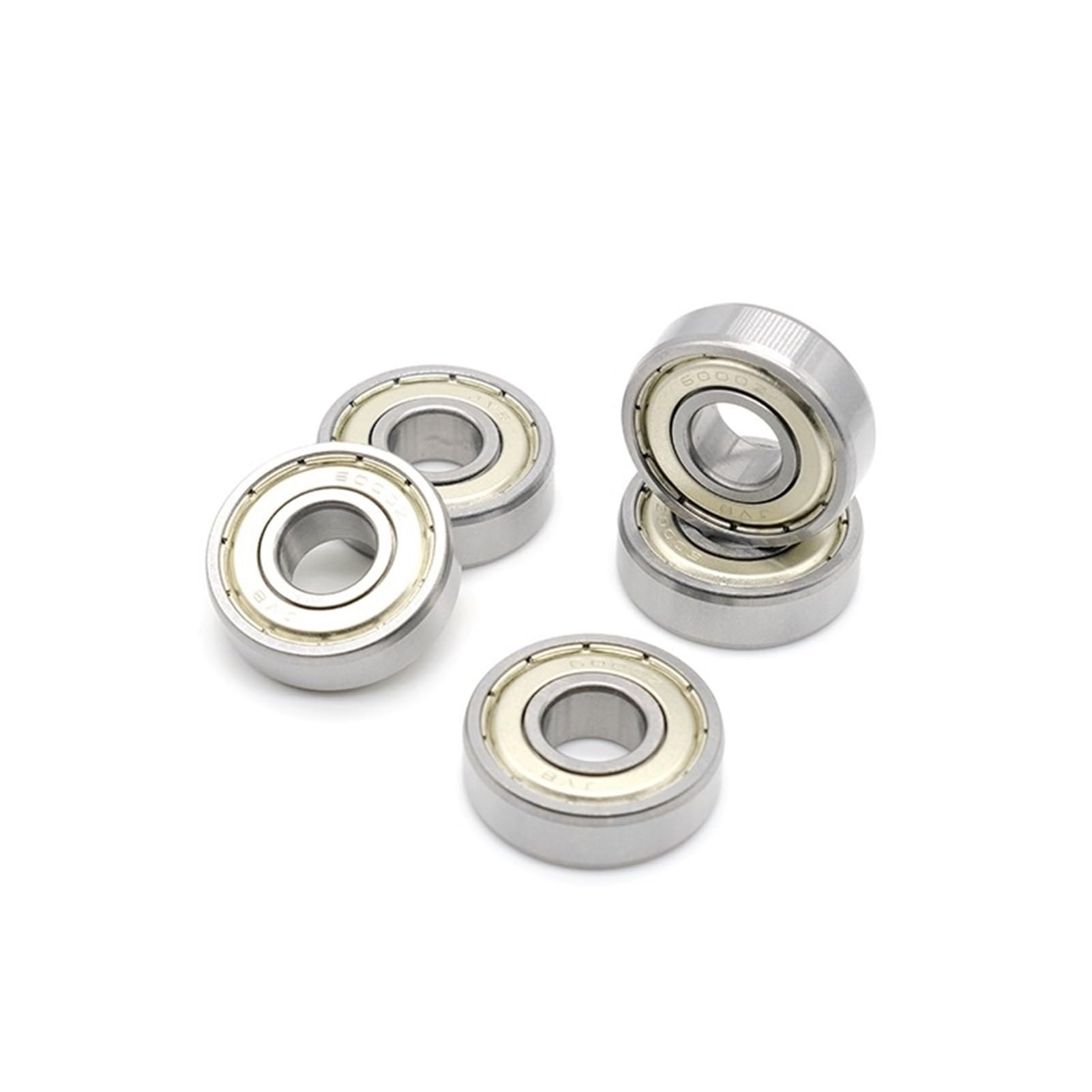 Roulements rigides à billes Lot de 5 roulements à gorge profonde 6000ZZ ABEC-7 10 x 26 x 8 mm, roulements à billes 6000Z 80100 Z 6000z 6000 ZZ