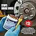 Calvana 2-Pack 4oz Ceramic Brake Caliper Grease Full Synthetic Formula - Noise Elimination, Rust Protection, -40°F to 3000°F Heat Resistance