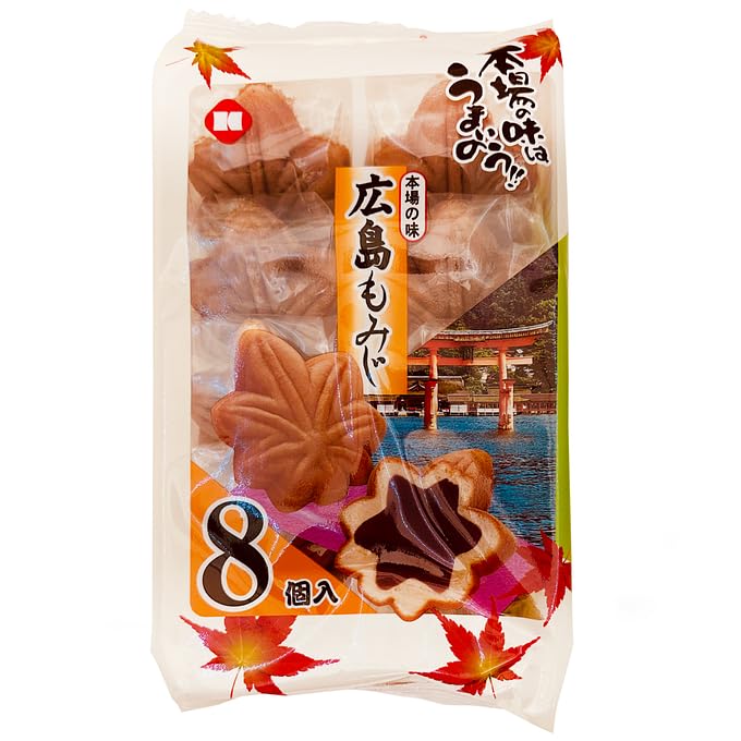 Amazon.com: Kotobuki Hiroshima Momiji Manju 8PC (Pack of 2